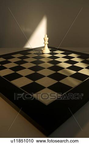 Stock Image - Chess board still life. Fotosearch