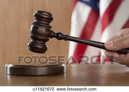 Close of gavel in courtroom View Large Photo Image Stock Image - Close of gavel in courtroom. Fotosearch