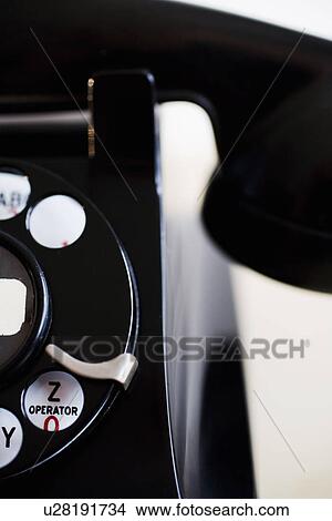 Close up of rotary phone View Large Photo Image Picture - Close up of rotary phone. Fotosearch