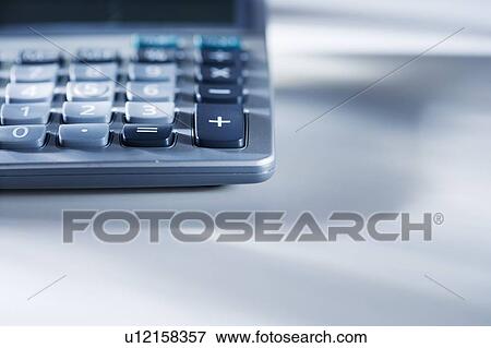 Closeup of a calculator View Large Photo Image Stock Photo - Closeup of a calculator. Fotosearch