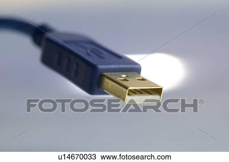 Closeup of a computer USB plug View Large Photo Image Stock Image - Closeup of a computer USB plug. Fotosearch