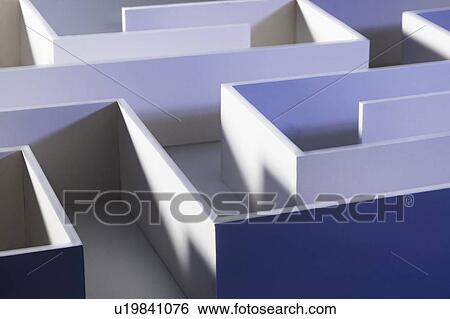Closeup of a maze View Large Photo Image Stock Photograph - Closeup of a maze. Fotosearch