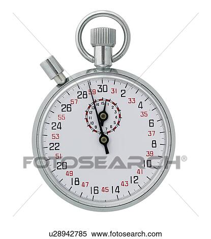 Stock Photography - Closeup of a stopwatch. Fotosearch