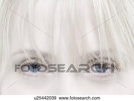 Closeup of fair woman's eyes View Large Photo Image Stock Photo - Closeup of fair woman's eyes. Fotosearch