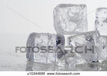 Closeup of ice cubes View Large Photo Image Stock Photo - Closeup of ice cubes. Fotosearch