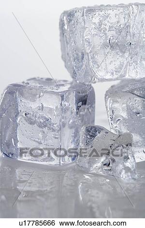 Closeup of ice cubes View Large Photo Image Stock Photograph - Closeup of ice cubes. Fotosearch
