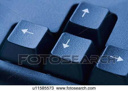 Stock Image - Closeup of keys on keyboard. Fotosearch