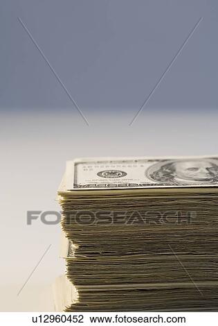 Closeup of pile of money View Large Photo Image Stock Image - Closeup of pile of money. Fotosearch