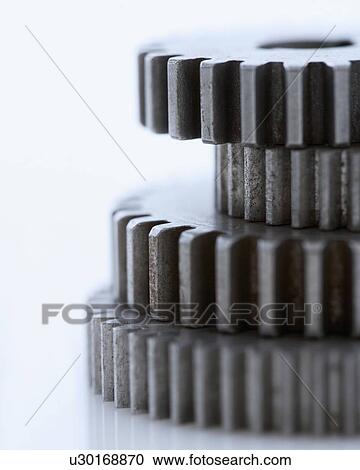 Closeup of stacked gears View Large Photo Image Stock Image - Closeup of stacked gears. Fotosearch