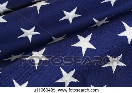Closeup of stars on American flag View Large Photo Image Stock Photography - Closeup of stars on American flag. Fotosearch