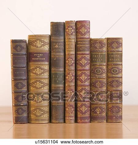 Picture - Collection of great books. Fotosearch