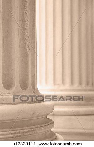 Columns of a building View Large Photo Image Stock Image - Columns of a building. Fotosearch