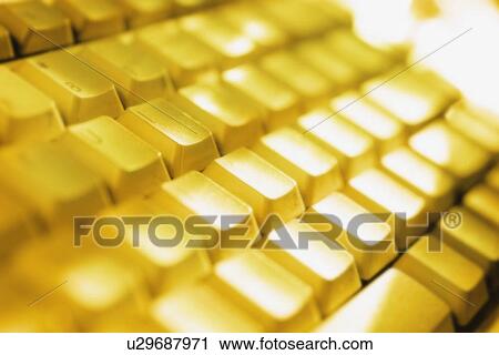 Stock Image - Computer keyboard. Fotosearch