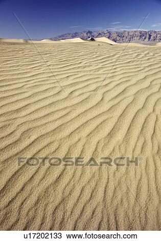 Stock Image - Desert sand at Death Valley, California. Fotosearch