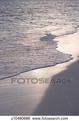 Deserted beach scene View Large Photo Image Stock Photograph - Deserted beach scene. Fotosearch