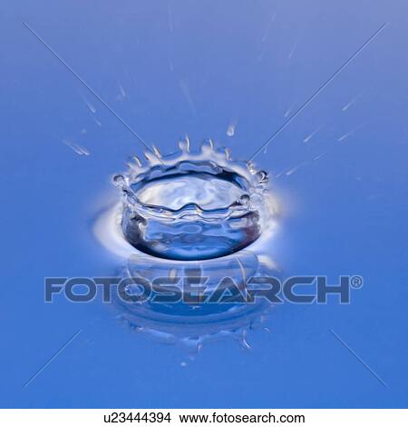 Picture - Drop of water. Fotosearch