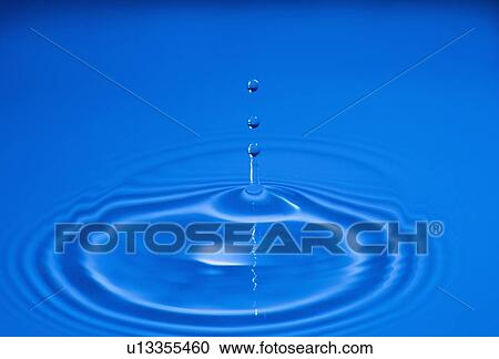 Stock Image - Drop of water. Fotosearch