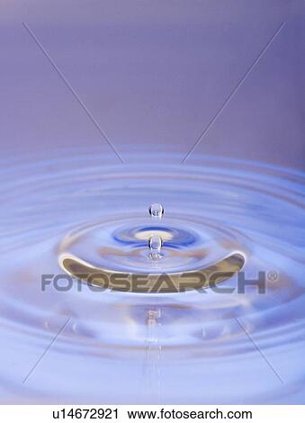 Stock Image - Drop of water. Fotosearch