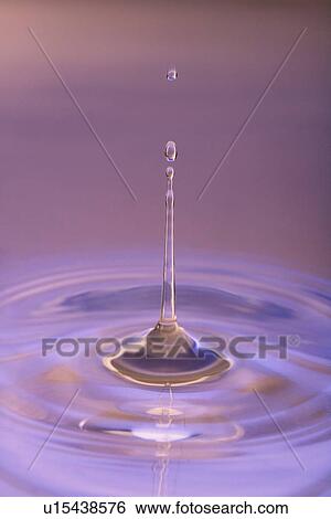 Stock Photograph - Drop of water. Fotosearch
