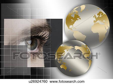 Eyeing the world View Large Photo Image Stock Image - Eyeing the world. Fotosearch