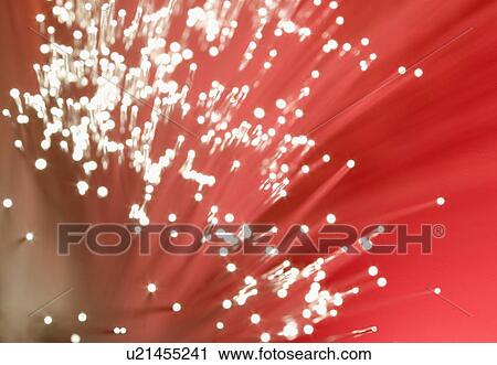 Stock Image - Fiber optics. Fotosearch