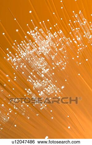 Stock Photograph - Fiber optics. Fotosearch