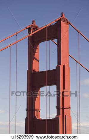 Golden Gate Bridge San Francisco California USA View Large Photo Image Stock Photo - Golden Gate Bridge San Francisco California USA. Fotosearch