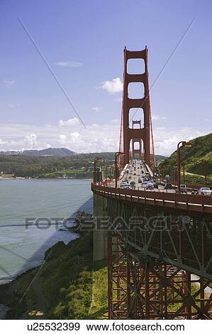 Stock Photo - Golden Gate Bridge San Francisco California USA. Fotosearch
