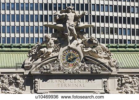 Grand Central Terminal in New York NY View Large Photo Image Stock Photograph - Grand Central Terminal in New York NY. Fotosearch