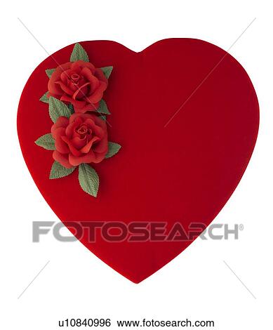 Stock Photograph - Heart with flowers. Fotosearch