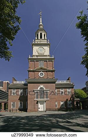 Stock Photo - Independence Hall in Philadelphia PA. Fotosearch