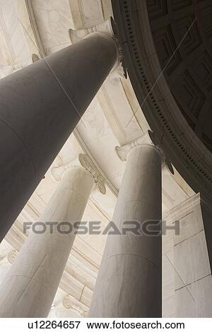 Ionic columns Jefferson Memorial Washington DC USA View Large Photo Image Stock Photo - Ionic columns Jefferson Memorial Washington DC USA. Fotosearch