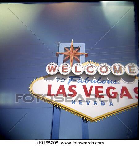 Stock Photography - Las Vegas, Nevada welcome sign. Fotosearch