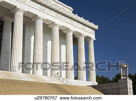 Stock Photo - Lincoln Memorial Washington DC USA. Fotosearch