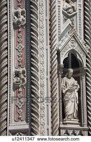 Stock Photo - Madonna at Duomo Santa Maria Del Fiore Florence Italy. Fotosearch