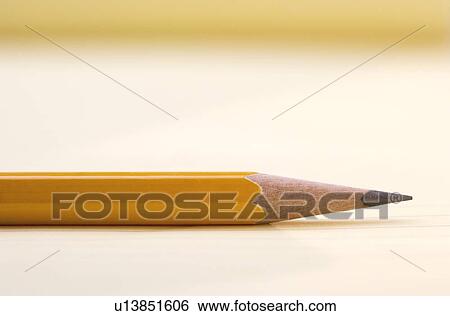 Stock Photograph - One sharpened pencil. Fotosearch