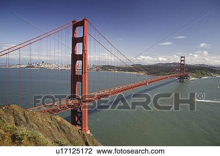 Panorama of Golden Gate Bridge San Francisco California USA View Large Photo Image Stock Image - Panorama of Golden Gate Bridge San Francisco California USA. Fotosearch