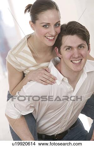 Portrait of a young couple View Large Photo Image Picture - Portrait of a young couple. Fotosearch