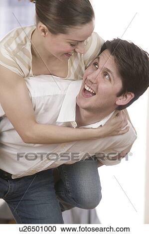 Portrait of a young couple View Large Photo Image Stock Image - Portrait of a young couple. Fotosearch