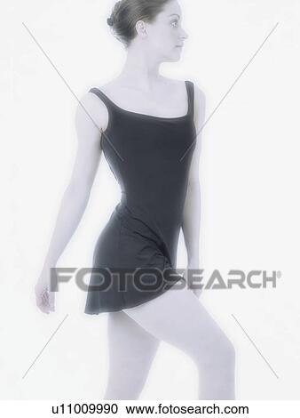 Profile of woman in leotard View Large Photo Image Stock Image - Profile of woman in leotard. Fotosearch