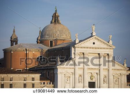 Stock Photo - Saint Giorgio Maggiore by Palladio Venice Italy. Fotosearch