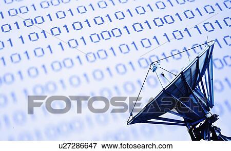 Stock Photo - Satellite dish. Fotosearch