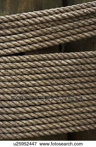 Stock Photo - Still life closeup of rope. Fotosearch