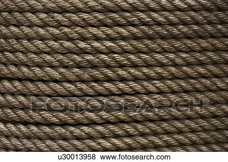 Stock Photo - Still life closeup of rope. Fotosearch