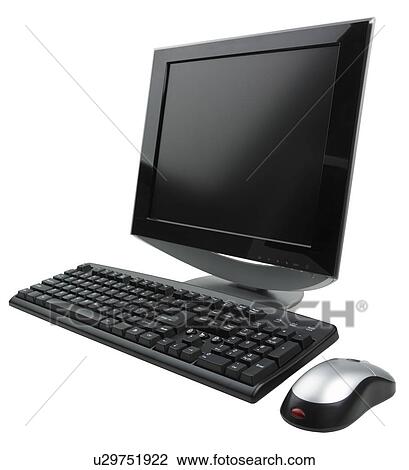 Still life of a desktop PC computer View Large Photo Image Stock Image - Still life of a desktop PC computer. Fotosearch