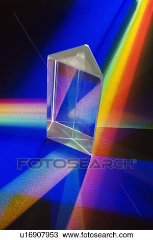 Stock Image - Still life of a prism. Fotosearch