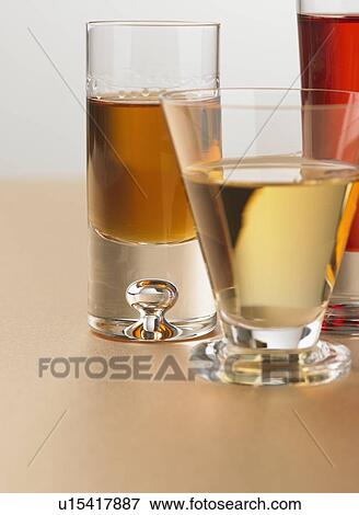 Stock Photo - Still life of beverages. Fotosearch