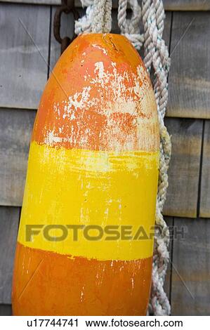 Stock Image - Still life of buoy. Fotosearch