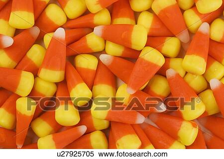 Stock Photography - Still life of candy corn. Fotosearch
