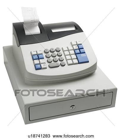 Still life of cash register View Large Photo Image Stock Image - Still life of cash register. Fotosearch